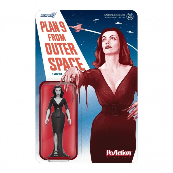 Vampira ReAction Figures Wave 01 - Vampira Plan 9 Grayscale