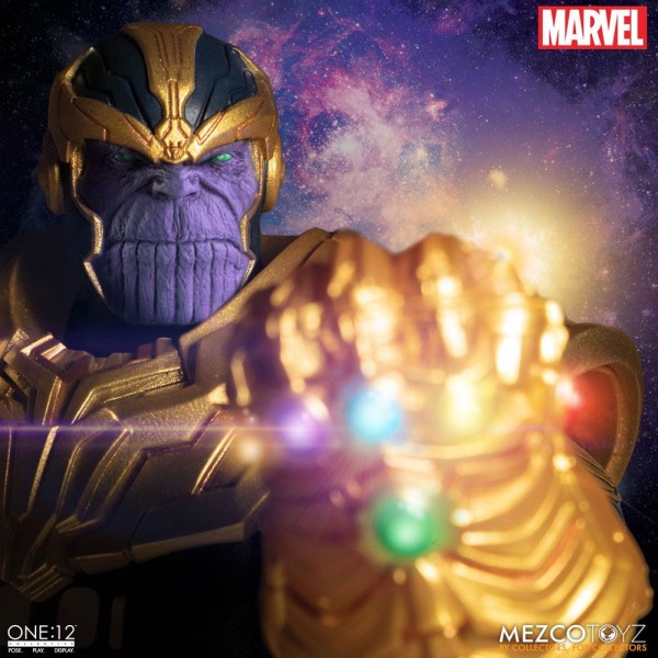 Marvel ´The One:12 Collective´ Actionfigur 1/12 Thanos