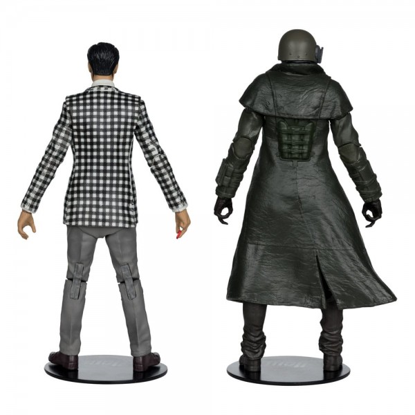 Fallout: New Vegas Statuen 2er-Pack Riot Ranger Armor & Benny Survivor 18 cm