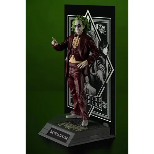 Beetlejuice Beetlejuice Movie Maniacs Statue Beetlejuice 15 cm