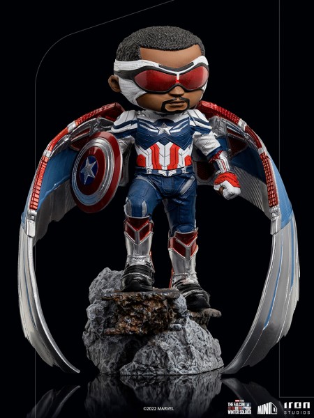 The Falcon and the Winter Soldier Minico PVC Figure Captain America Sam Wilson