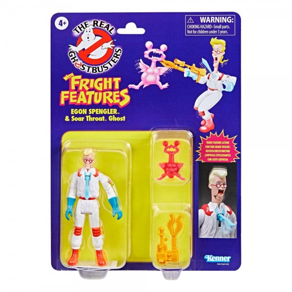 The Real Ghostbusters Kenner Classics Actionfigur Egon Spengler & Soar Throat Ghost