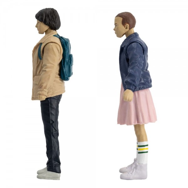 Stranger Things Action Figures Eleven and Mike Wheeler 8 cm