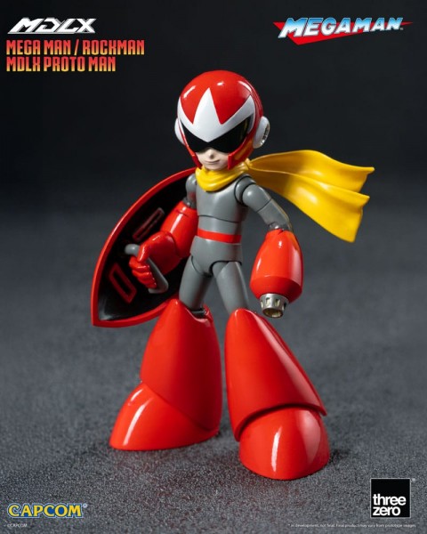 Mega Man MDLX Actionfigur Rockman / Mega Man Proto Man 10 cm