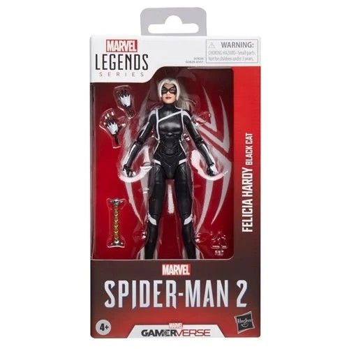 Spider-Man Marvel Legends Series Gamerverse Black Cat Felicia Hardy 6-Inch Action Figure