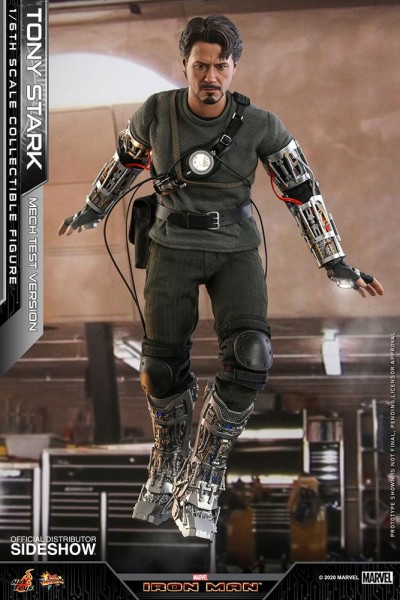 Iron Man Movie Masterpiece Action Figure 1/6 Tony Stark (Mech Test Version) Deluxe Version
