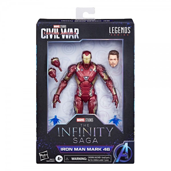 The Infinity Saga Marvel Legends Actionfigur Iron Man Mark 46 (Captain America: Civil War) 15 cm