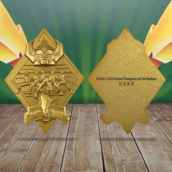 Power Rangers vergoldete Medaille (Limited Edition)