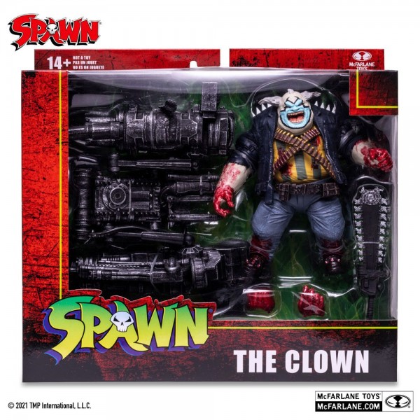 Spawn Actionfigur The Clown (Bloody) Deluxe-Set
