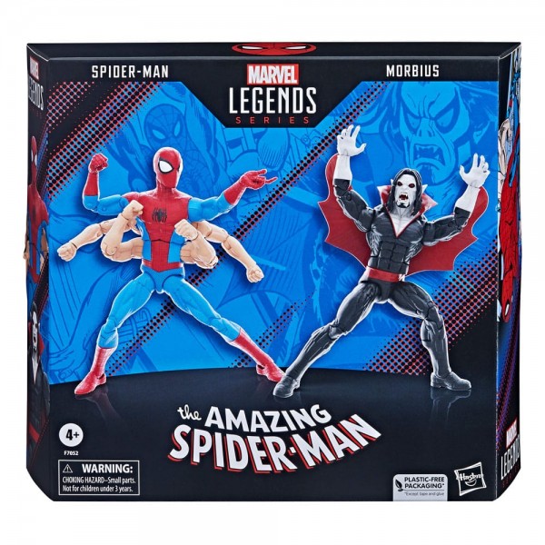 The Amazing Spider-Man Marvel Legends Actionfiguren 2er-Pack Spider-Man & Morbius 15 cm