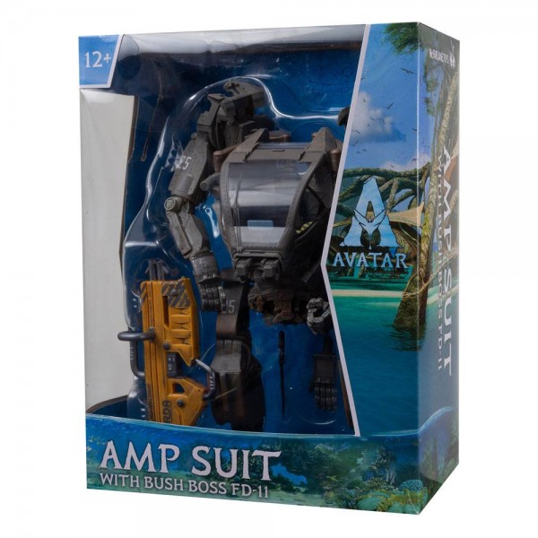 Avatar: The Way of Water Action Figures Amp Suit with Bush Boss FD-11