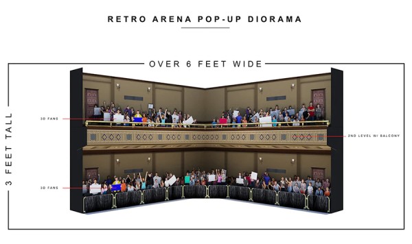 Extreme Sets Retro Arena Pop-Up Diorama 1/12