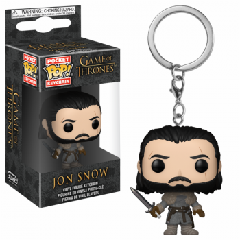 Game of Thrones Pop! Pocket Keychain Vinyl Figure Jon Snow (Beyond the Wall)