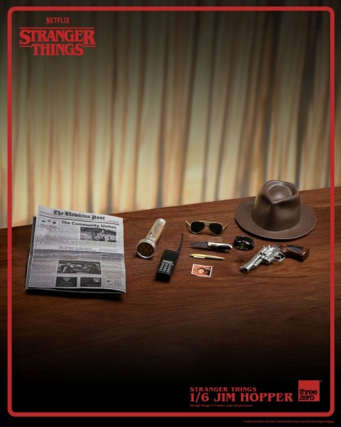 Stranger Things Actionfigur 1:6 Jim Hopper (Season 1) 32 cm