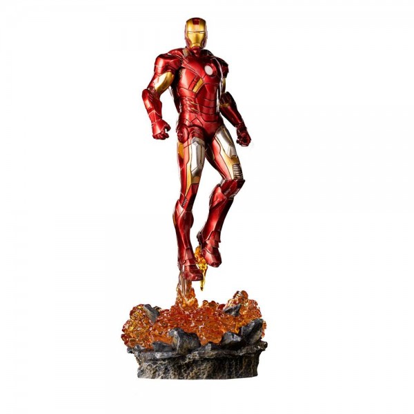 Marvel Infinity Saga BDS Art Scale Statue 1/10 Iron Man (Battle of NY)