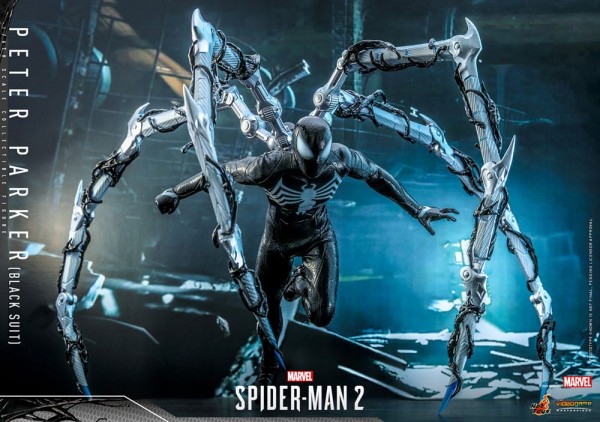 Spider-Man 2 Video Game Masterpiece Actionfigur 1/6 Peter Parker (Black Suit) 30 cm