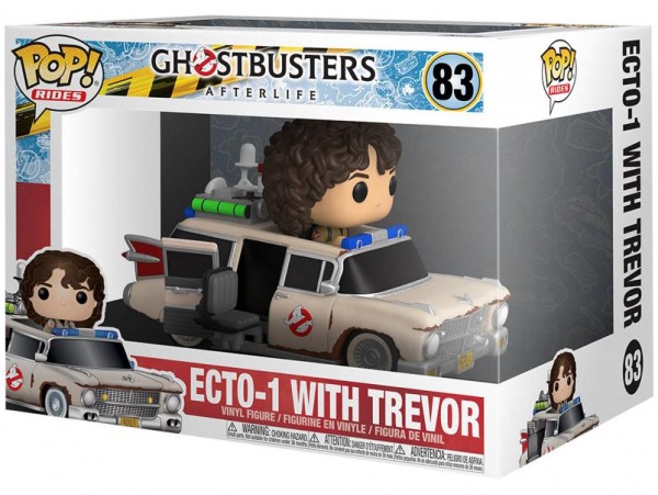 Ghostbusters 3: Afterlife Funko Pop! Rides Vinylfigur Ecto-1 with Trevor