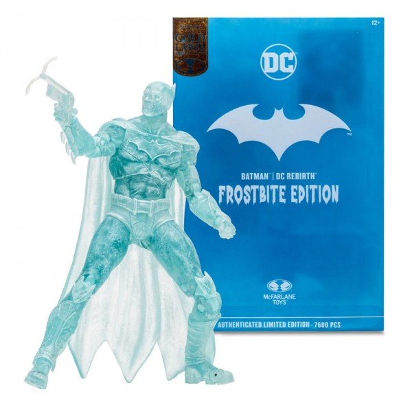 DC Multiverse Actionfigur Batman (DC Rebirth) Frostbite Edition (Gold Label) 18 cm