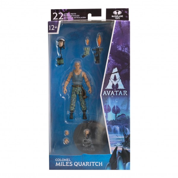 Avatar Action Figure Colonel Miles Quaritch