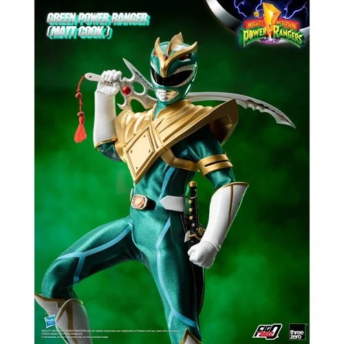 Mighty Morphin Power Rangers Green Ranger Matt Cook Standard Version FigZero 1:6 Scale Previews Excl