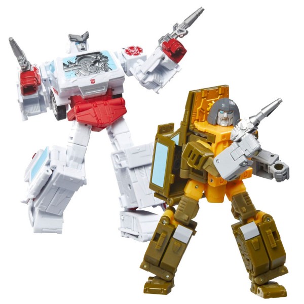 The Transformers: The Movie Studio Series Deluxe Class Action Figure 2-Pack Brawn &amp; Autobot Ratchet 11 cm