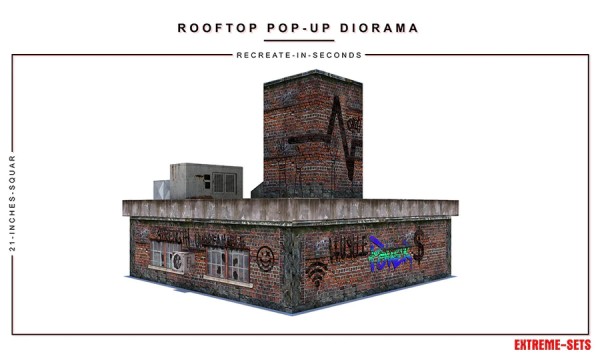 Rooftop Pop-Up Diorama 1/12