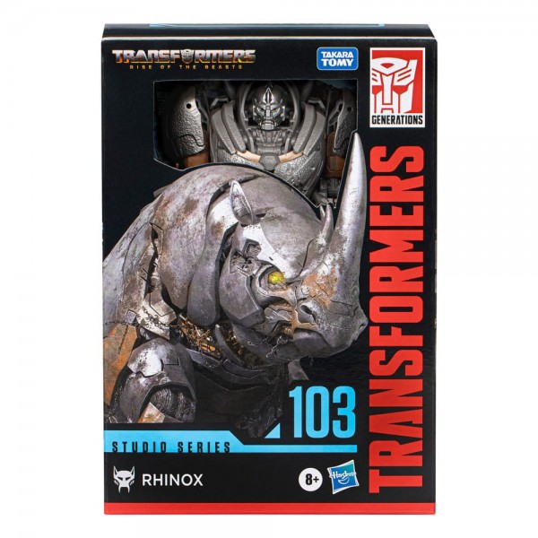 Transformers: Aufstieg der Bestien Studio Series Voyager Class Actionfigur 103 Rhinox 16 cm