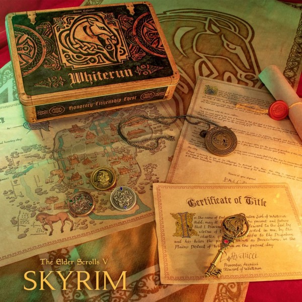 The Elder Scrolls: Skyrim Gift Box Whiterun Honorary Citizen Chest kit