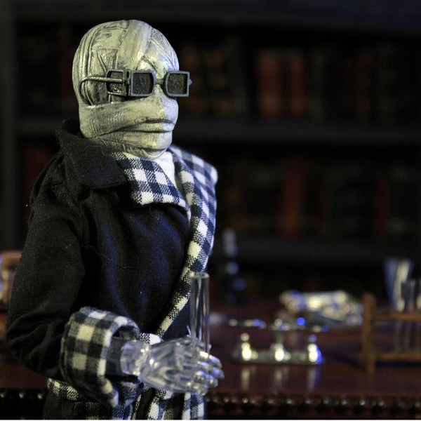 Universal Monsters Mego Retro Action Figure Invisible Man