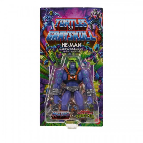 Masters of the Universe Origins Turtles of Grayskull He-Man Actionfigur
