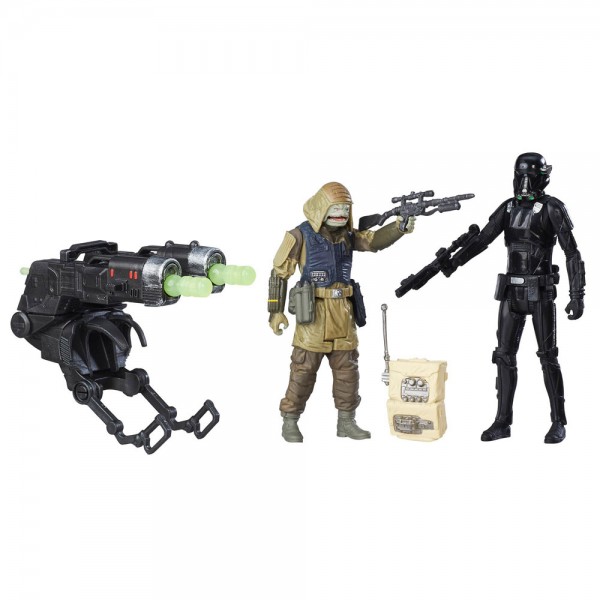 Star Wars Rogue One Actionfiguren 10 cm 2-Pack Baze Malbus vs Imperial Stormtrooper