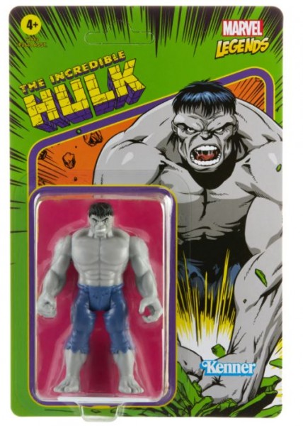 Marvel Legends Retro Action Figure 10 cm Grey Hulk