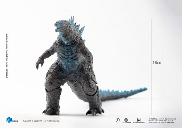 Godzilla Exquisite Basic Actionfigur Godzilla vs. Kong Heat Ray Godzilla 18 cm
