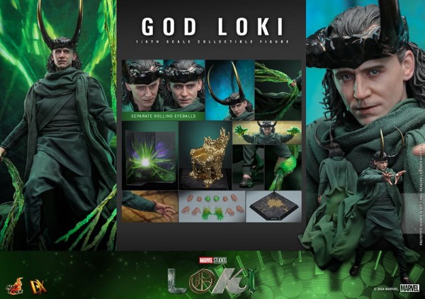 Loki DX Actionfigur 1:6 God Loki 31 cm