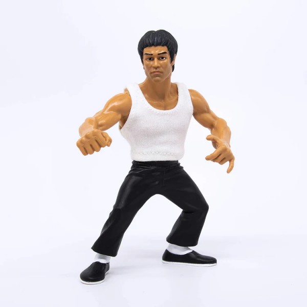Bruce Lee (Dragon) White Tank Top Actionfigur - 11 cm