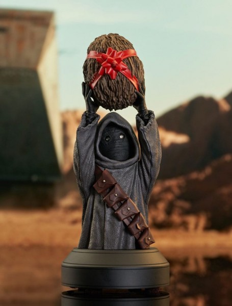 Star Wars: The Mandalorian Bust 1/6 Offworld Jawa 2022 Holiday Edition 15 cm