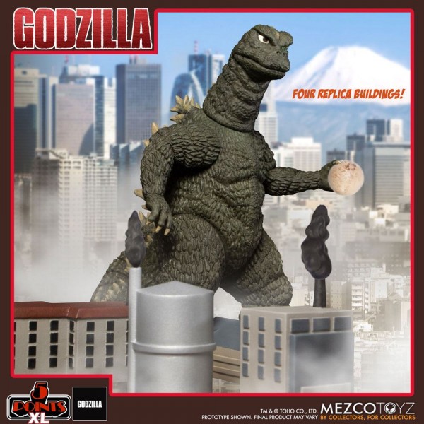 Godzilla vs. Hedorah '5 Points' Action Figures Deluxe Box Set