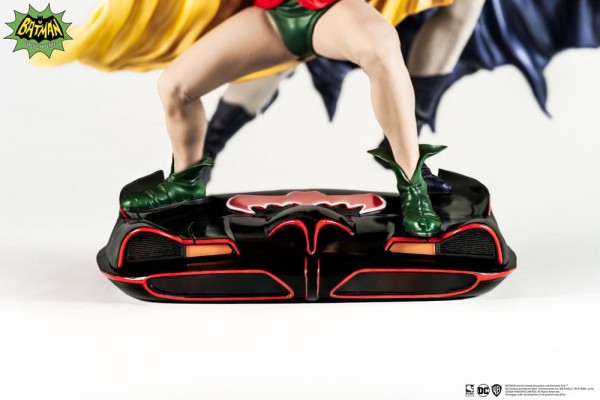 DC Comics PVC Diorama Statue 1/8 Batman & Robin 1966 23 cm