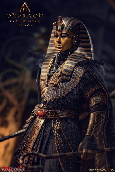 Phicen / TBLeague 1/6 Action Figure Pharaoh Tutankhamun (Black Version)
