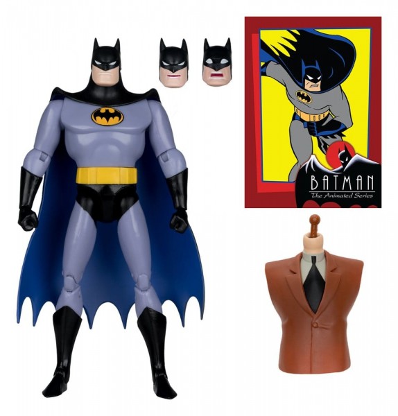 Batman: The Animated Series DC Direct Build-A Actionfigur Batman (Alternate Expressions) 15 cm