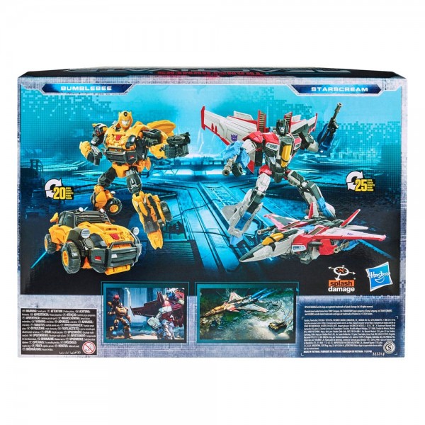 Transformers: Reactivate Actionfiguren 2er-Pack Bumblebee & Starscream 16 cm