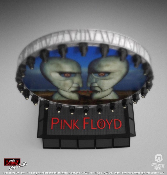 Pink Floyd Rock Ikonz On Tour Statue Projection Screen