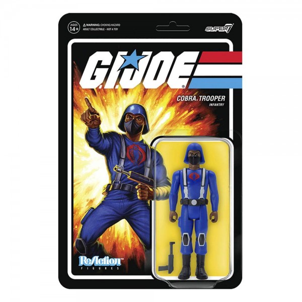 G.I. Joe ReAction Actionfigur Cobra Trooper (H-Back Brown)