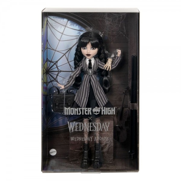 Monster High x Wednesday Puppe Wednesday Addams