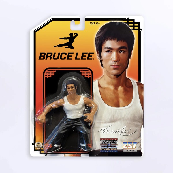 Bruce Lee (Dragon) White Tank Top Action Figure - 11 cm