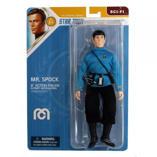 Star Trek Mego Retro Actionfigur Spock (55th Anniversary)
