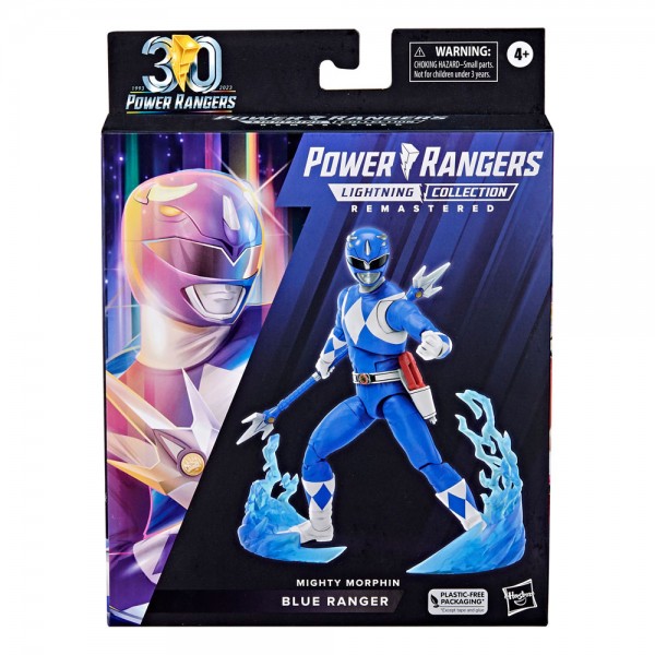 Power Rangers Lightning Collection Action Figure 15 cm Remastered Mighty Morphin Blue Ranger