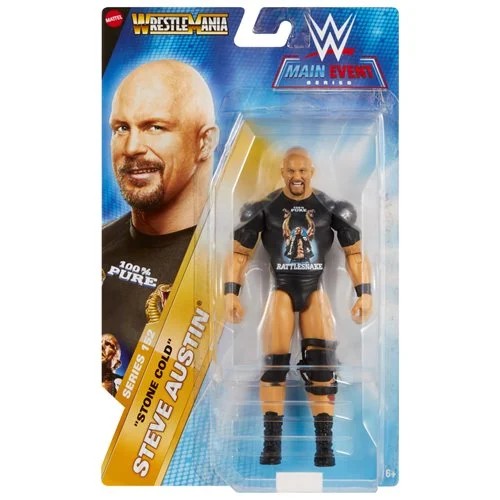 WWE Main Event Series 152 Actionfigure Stone Cold Steve Austin