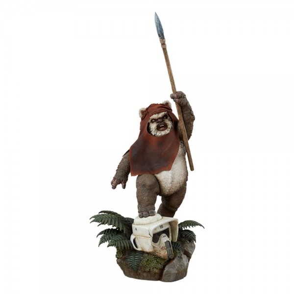 Star Wars: Episode VI - Die Rückkehr der Jedi-Ritter Premium Format Statue Wicket 46 cm