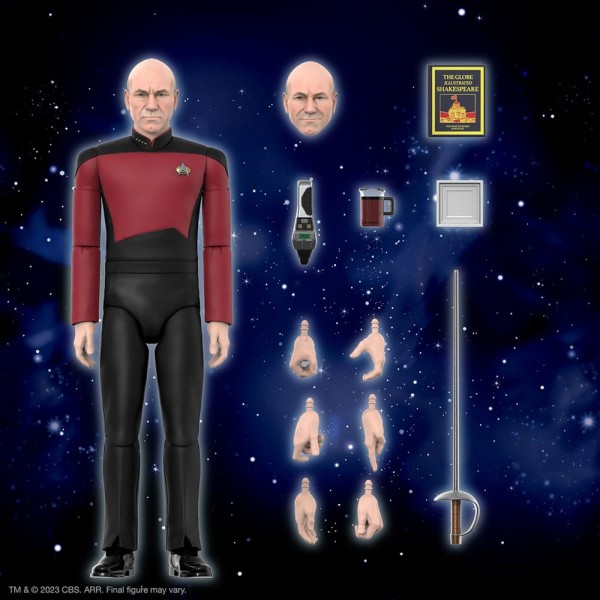Star Trek: The Next Generation Ultimates Action Figure Captain Picard 18 cm